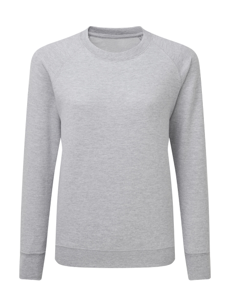 Felpe personalizzabili a girocollo in cotone per donna